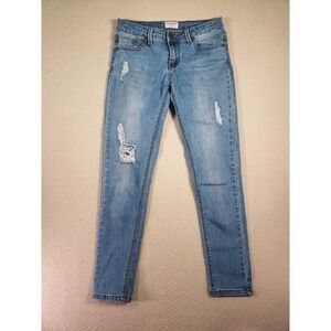 Good Jeans Jeans Womens 5 Girls Skinny‎ Distressed Stretch Low Rise Denim 28x25